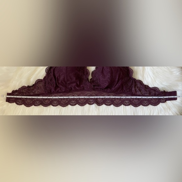 Zenana Outfitters Purple Lace Halter Top Bralette 2XL EUC - Picture 9 of 12